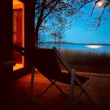 Siedlisko Dziki Gil Na Mazurach Z Prywatna Plaza I Spa! Tatil Evi